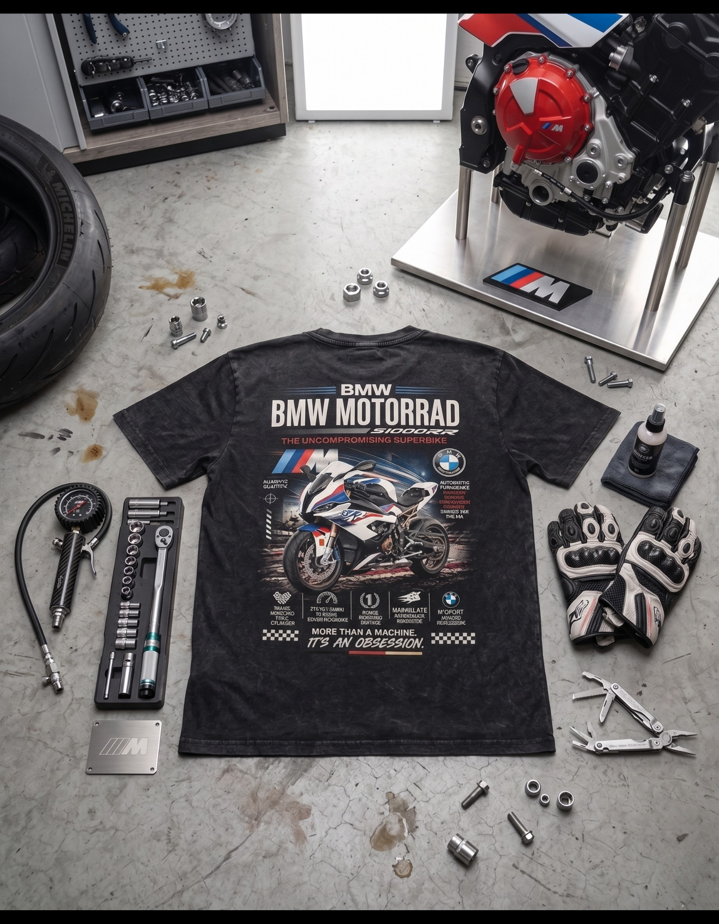 Battle Tested — “S1000RR” Oversized Tee
