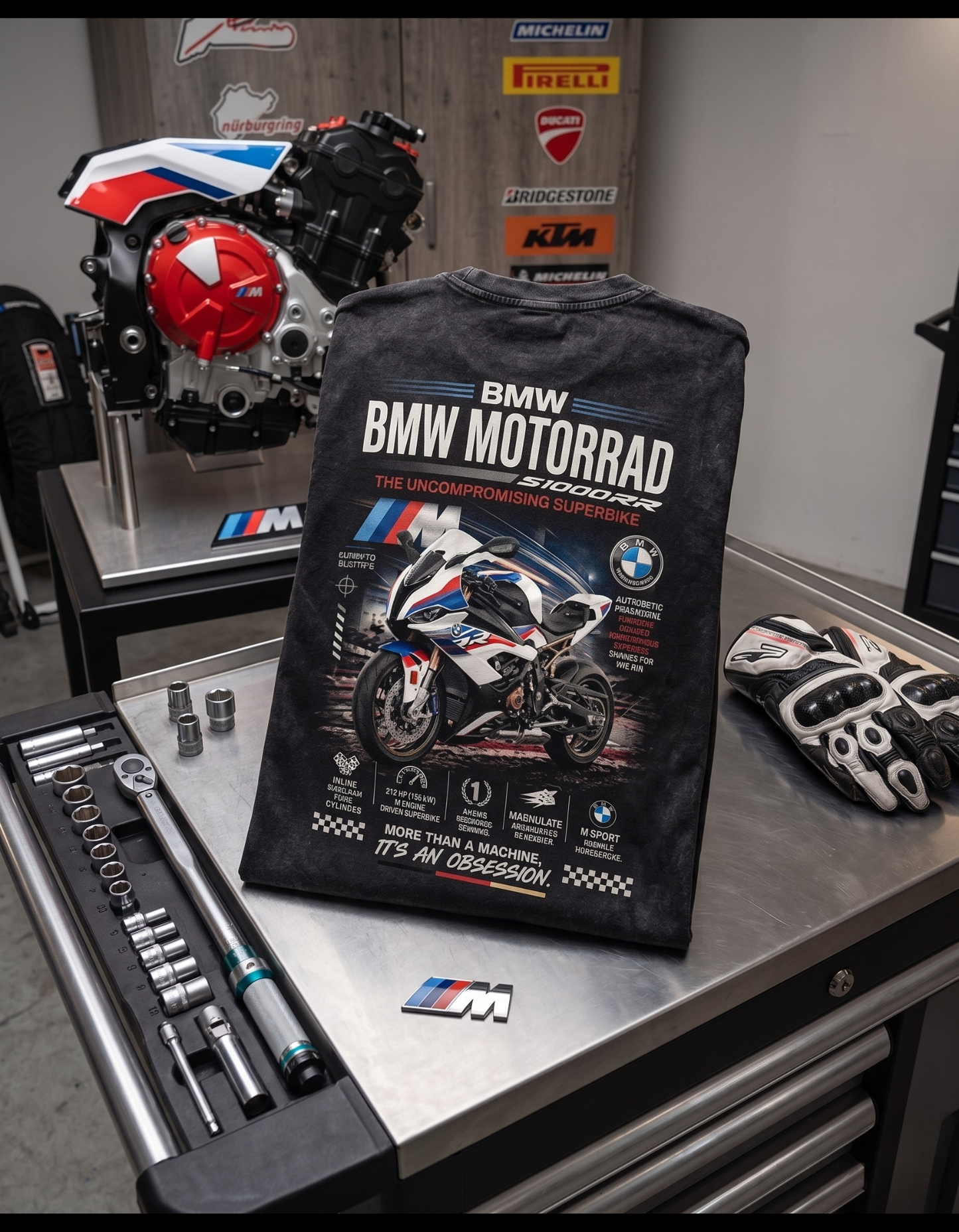 Battle Tested — “S1000RR” Oversized Tee