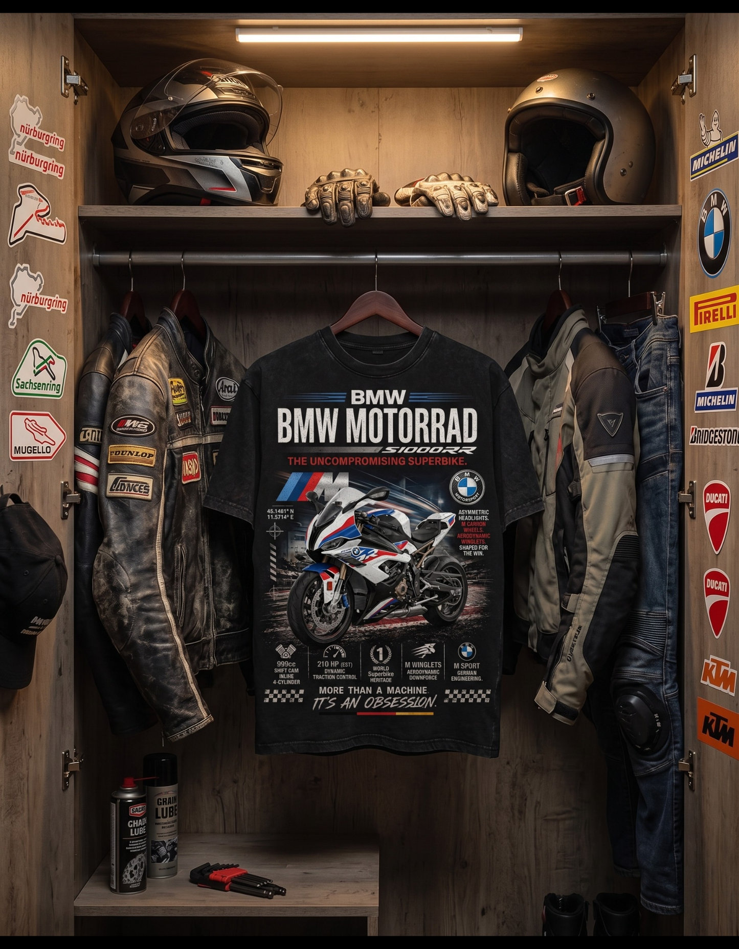 Battle Tested — “S1000RR” Oversized Tee