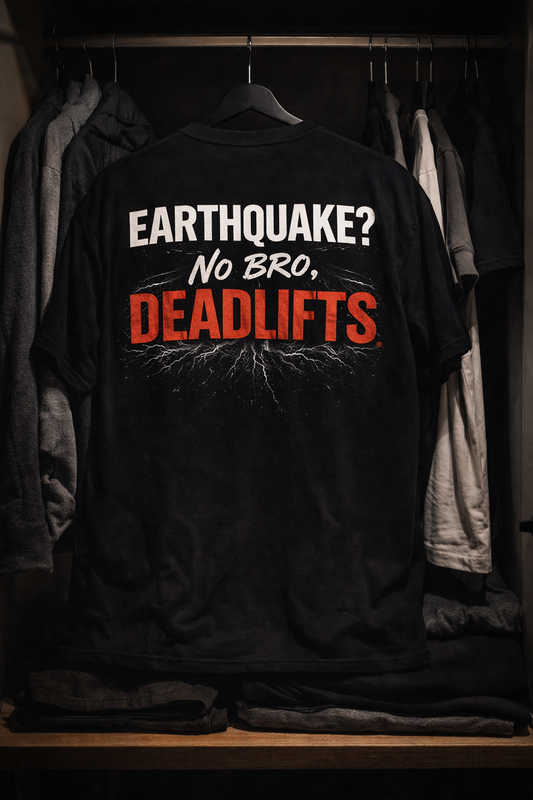Earthquake? No Bro, Deadlifts