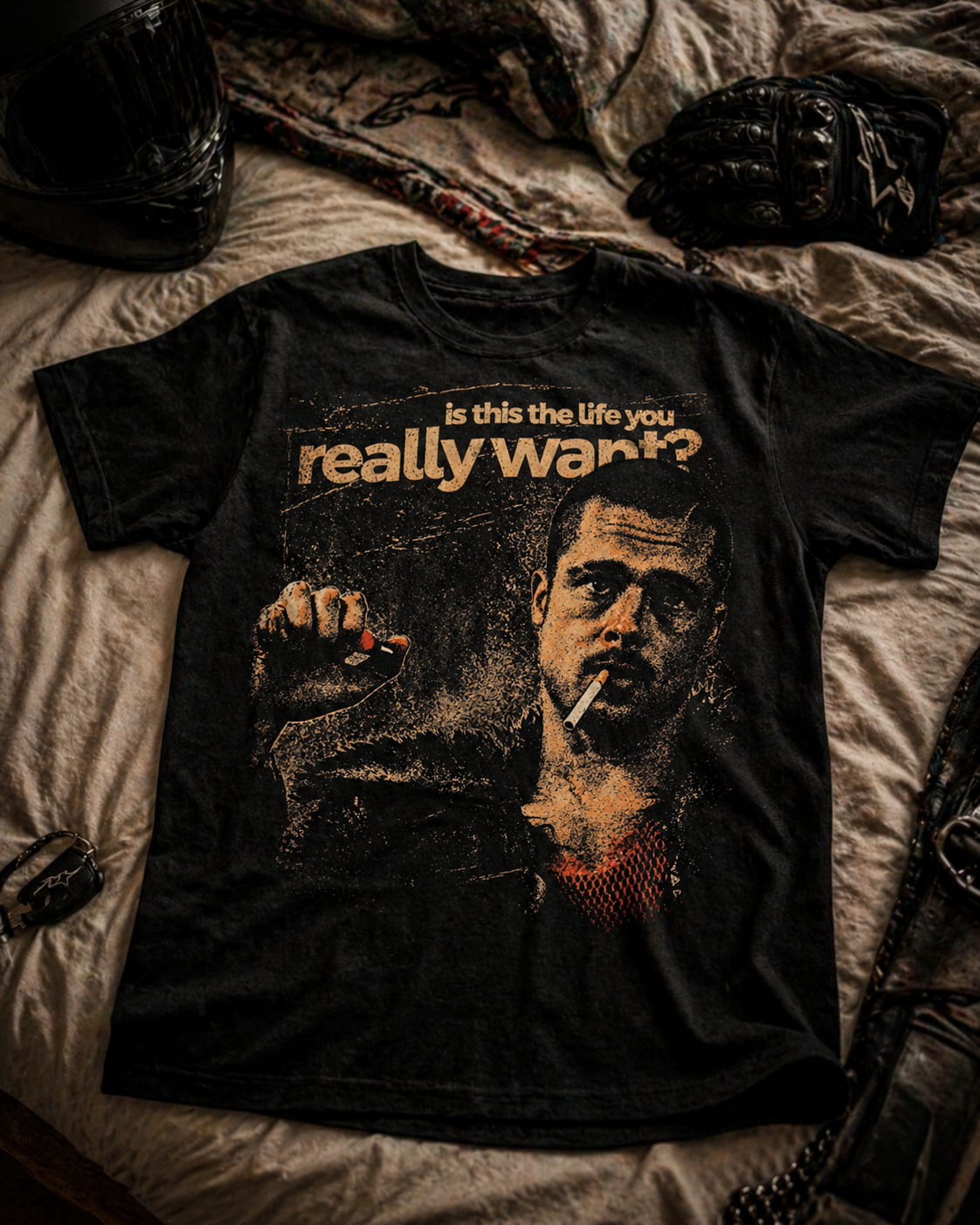 Battle Tested — “Really Want?” Oversized Tee