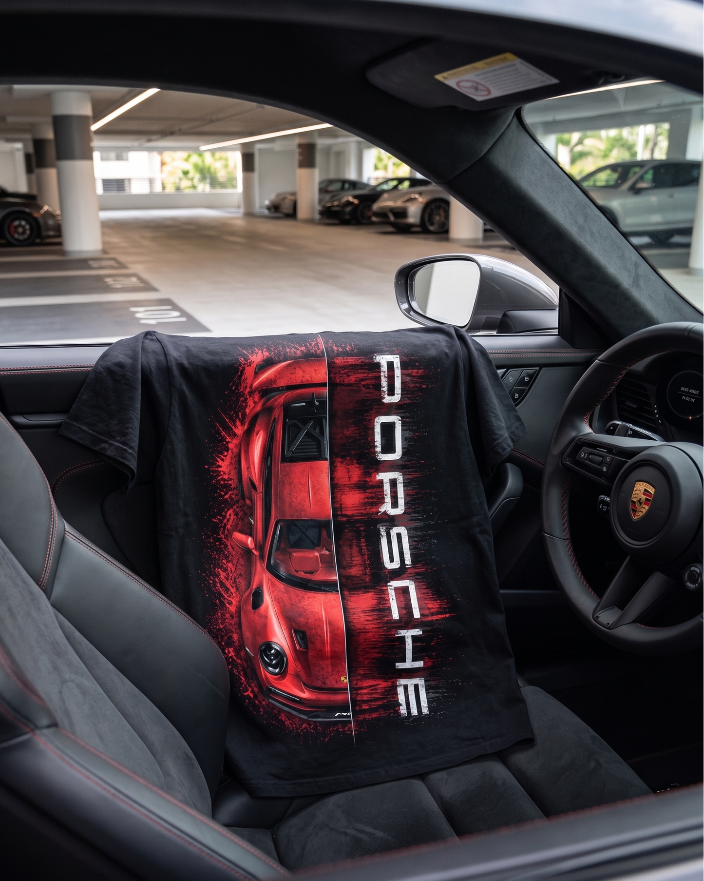 Battle Tested — “Porsche” Oversized Tee
